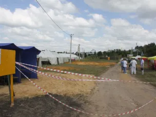 В Дивееве палаточный городок готов к приему паломников