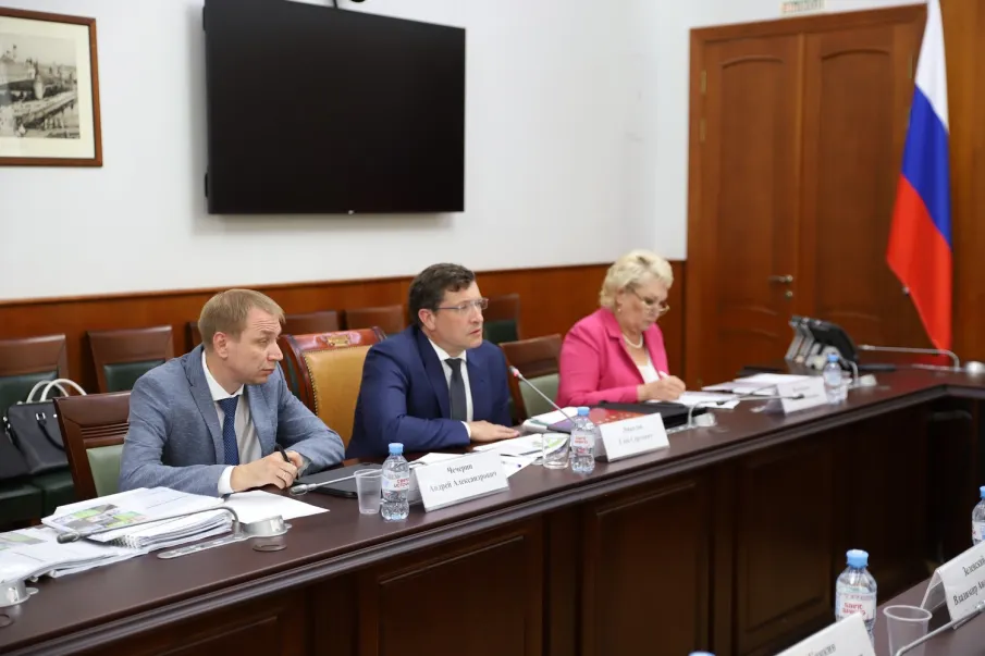 Михаил Мурашко и Глеб Никитин обсудили стратегию развития здравоохранения в Нижегородской области