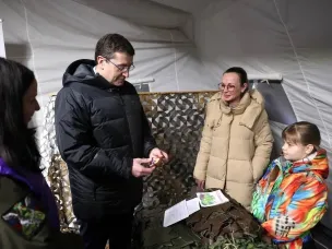 В преддверии Дня защитника Отечества из Нижегородской области в зону СВО отправили более 100 тонн гуманитарного груза