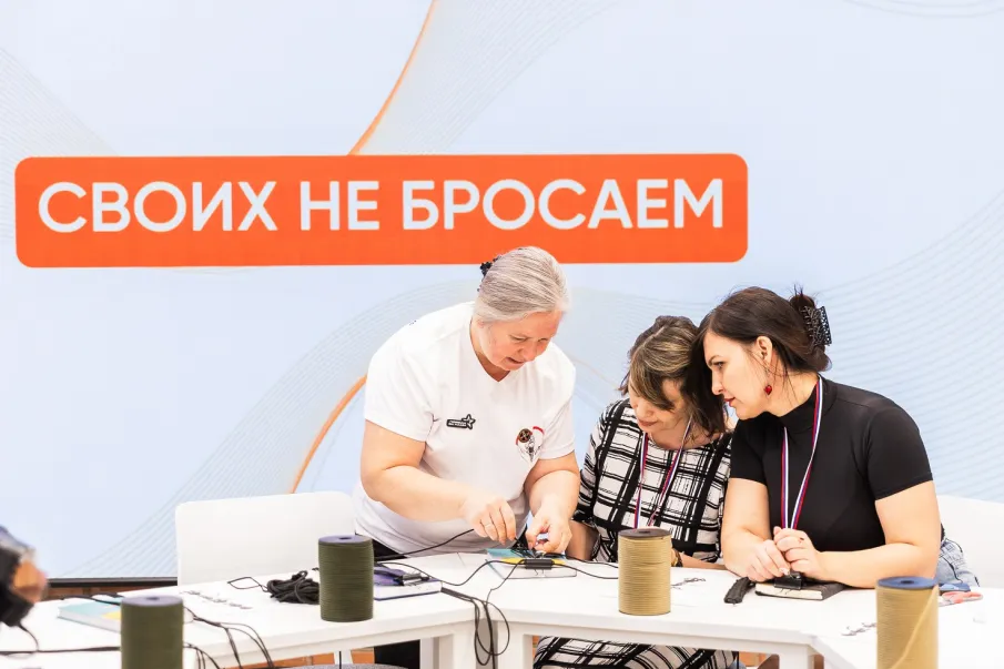 Волонтеры организовали мастер-классы для семей военнослужащих, прибывших в Нижний Новгород из соседних регионов