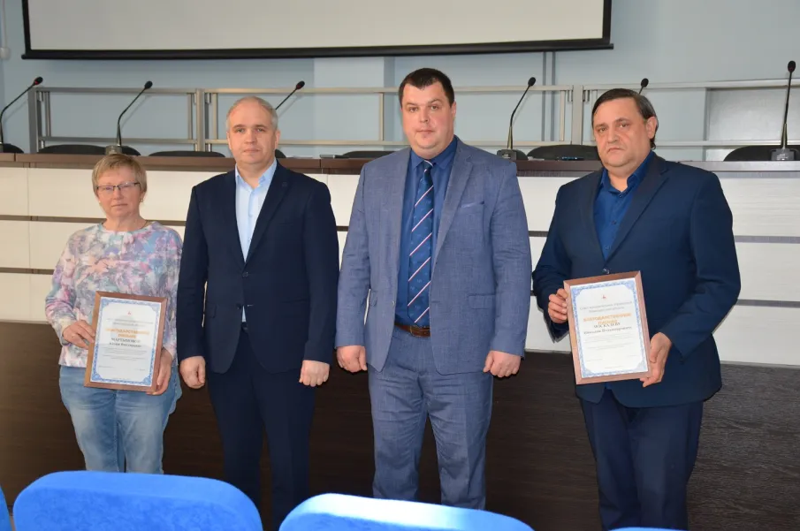 Благодарили за созидательный труд