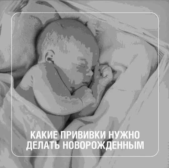 Какие прививки нужно делать новорожденным